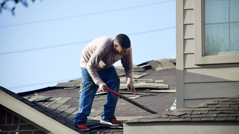 Working on Ashphalt Shingles
